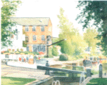 Nick Turley Print - Audlem Mill