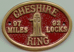 Brass Plaque - Cheshire Ring