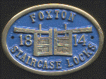 Brass Plaque - Foxton Staircase Locks