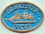 Brass Plaque - Gloucester Docks