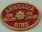 Brass Plaque - Leicester Ring