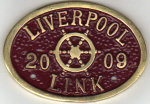 Brass Plaque - Liverpool Link