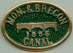 Brass Plaque - Monmouth & Brecon Canal