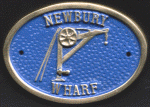 Brass Plaque - Newbury Wharf