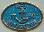 Brass Plaque - Wey Navigation