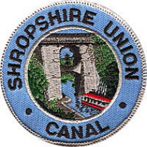 Shropshire Union Canal Embroidered Badge